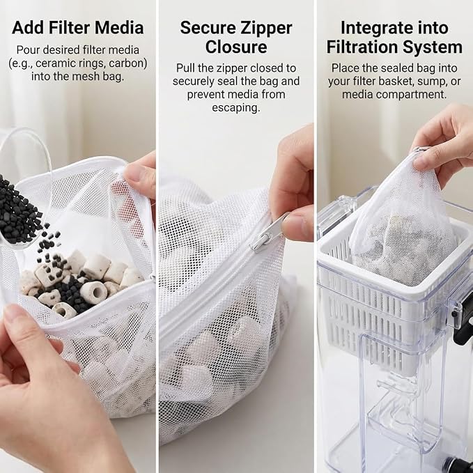10PCS Aquarium Filter Media Bags - Image 5