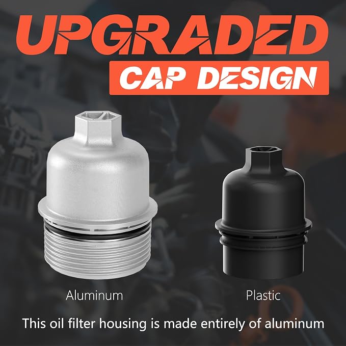 926-876 All Aluminum Engine Oil Filter Housing - Image 3