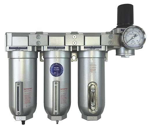 3/4" NPT Industrial Moisture Removing Particulate Filter and Oil Removing - Image 3