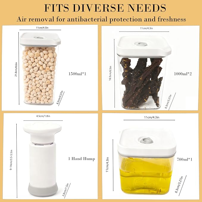Vacuum Sealed Food Storage Containers - Image 2
