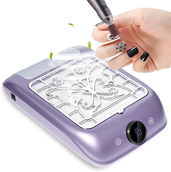 Nail Dust Collector with LED Display by Unknown