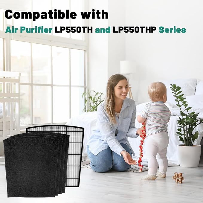 LP-HF550 True HEPA Replacement Filter Compatible - Image 6