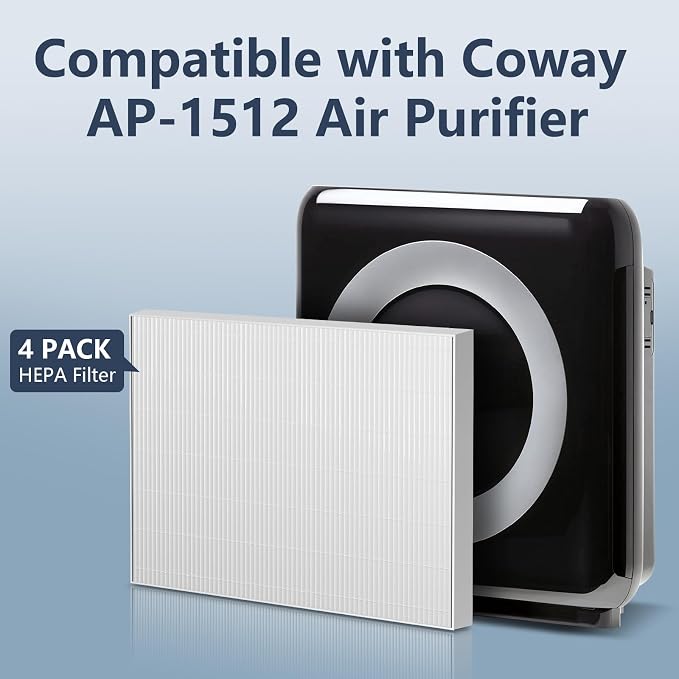 4 Pack AP-1512HH Air Purifier Replacement Filter - Image 2