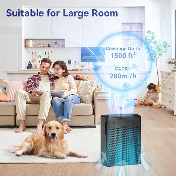 P280 P260 Air Purifier Replacement Filter, Only Compatible - Image 2