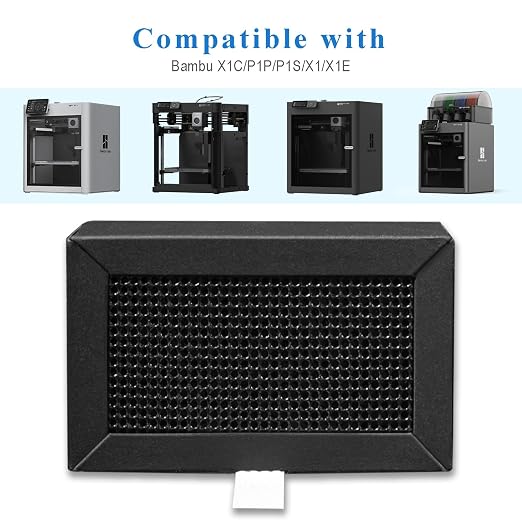 Activated Carbon Air Filter for Bambu Lab X1C/P1P/P1S/X1/X1E - Image 5