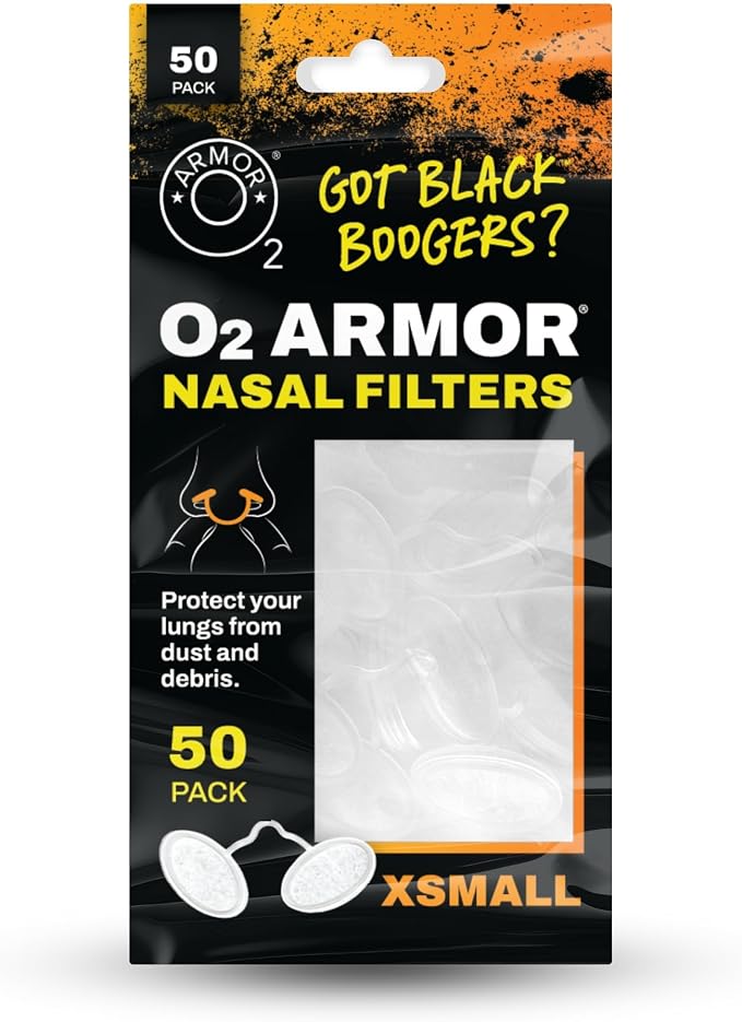 O2 Armor Nose Filters for Welders & Allergies by O2Armor