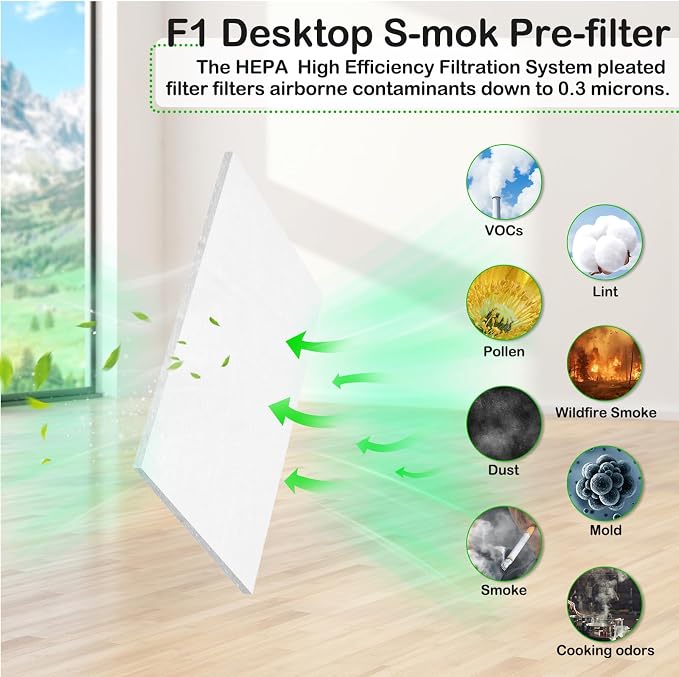 12 pack F1 Pre-Filter Replacement filter Compatible - Image 3