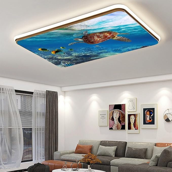 2PCS Sea Turtle Magnetic Fluorescent Light Covers - Image 5