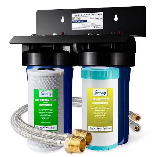 iSpring US21B High Capacity Under Sink Water Filter System by iSpring