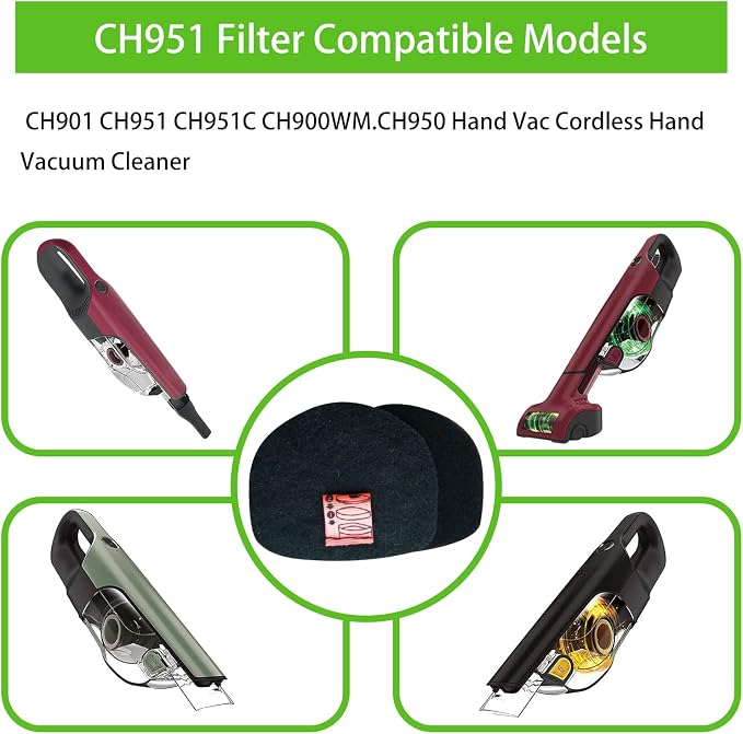 CH951 CH950 Filters Replacement Compatible - Image 2