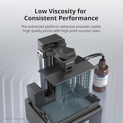 ANYCUBIC Water Washable 3D Printer Resin 2.0, 405nm High Precision 3D Resin - Image 7
