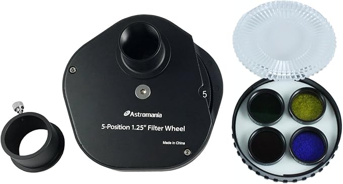 Astromania 1.25" Multiple 5-Position Filter Wheel - Image 2