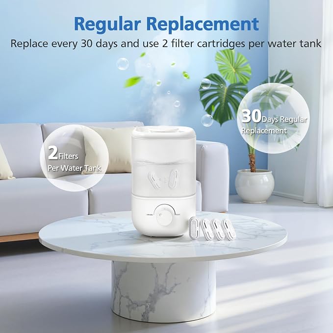 ShufudeJa 10 Pack Humidifier Demineralization Cartridge Compatible - Image 6