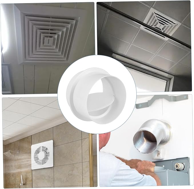 Ductless Ventilation Pipe Check Valve Non-return Device - Image 5