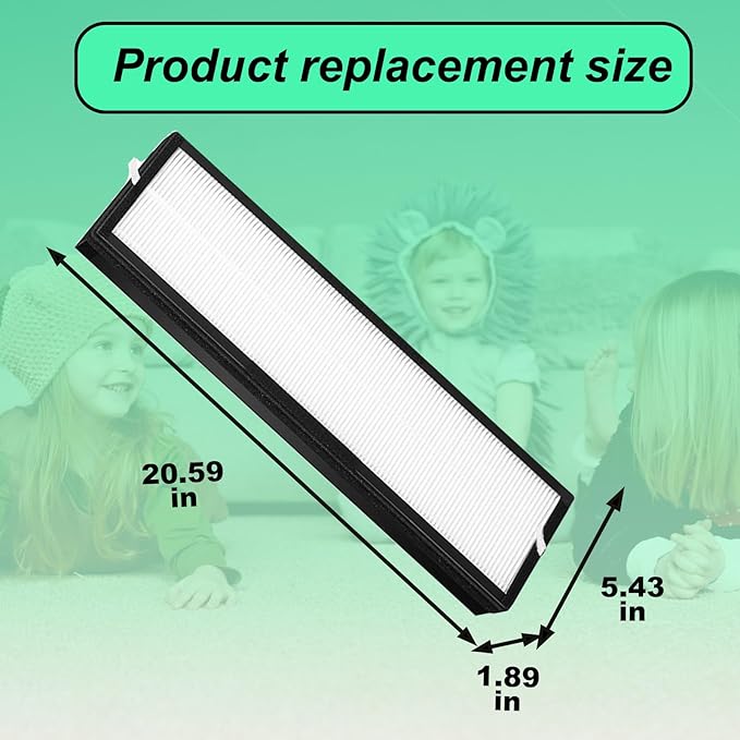 2 Packs HFD320 Replacement Filter Compatible - Image 2