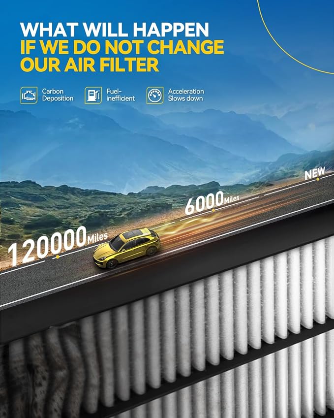 PHILTOP Engine Air Filter CA10650 Replacement - Image 7