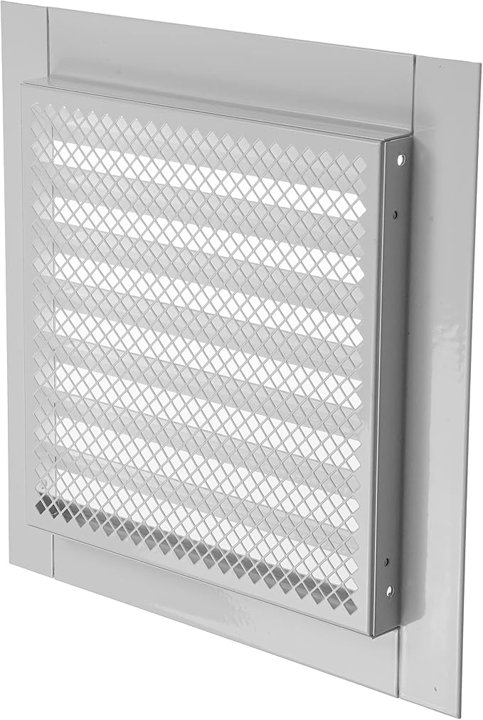 Repa Market 8" x 8" Inch Galvanized Steel White Soffit Air Vent Cover - Image 8