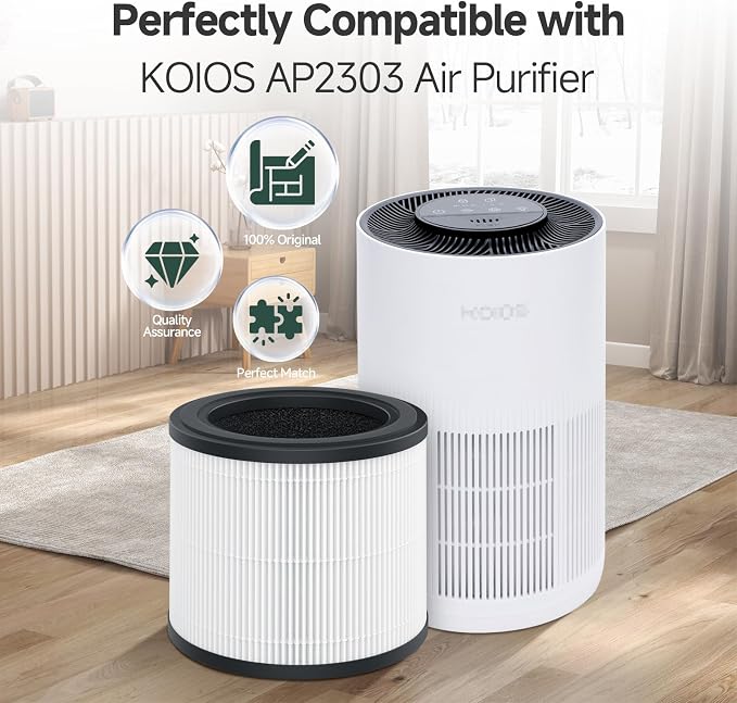 2 Packs AP2303 Replacement Filter Compatible - Image 2
