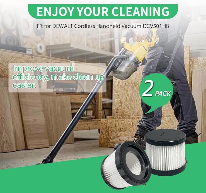 2 Pack DCV5011H HEPA Filter Compatible - Image 6