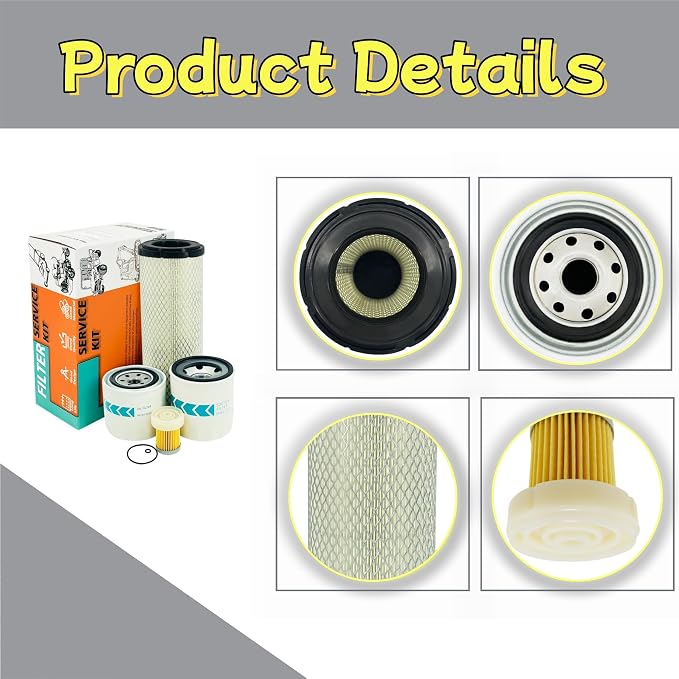 Filter Maintenance Kit TA040-93230 HH164-32430 6A320-59930 HH3A0-82623 - Image 3