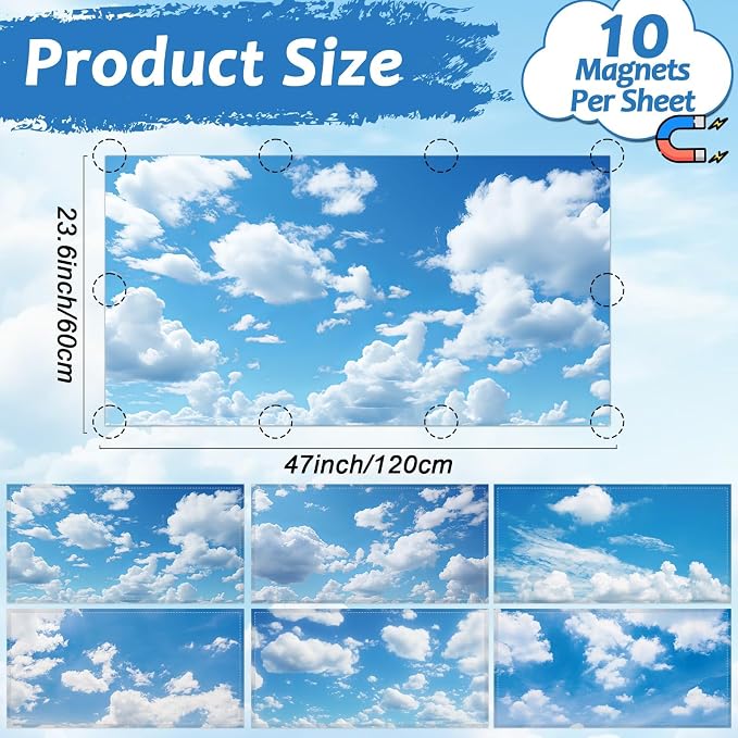 12 Pcs Fluorescent Light Covers - Image 2