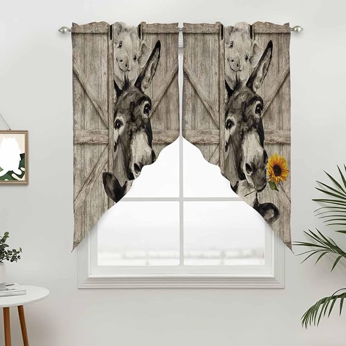 Funny Farm Animals Swag Valances - Image 3