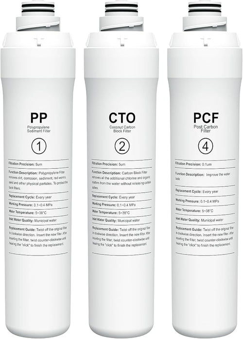 1 Year Replacement Filter Set Compatible by SAFWAT