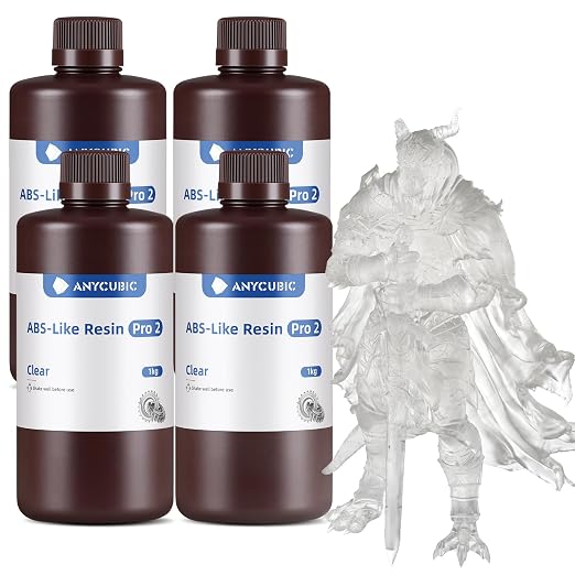 ANYCUBIC ABS-Like Resin Pro 2 Bundle, Upgraded 8K 3D Printer Resin by ANYCUBIC