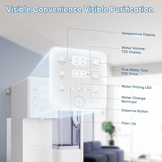 Water Filter Countertop Reverse Osmosis System 5-in-1 Countertop Water - Image 7