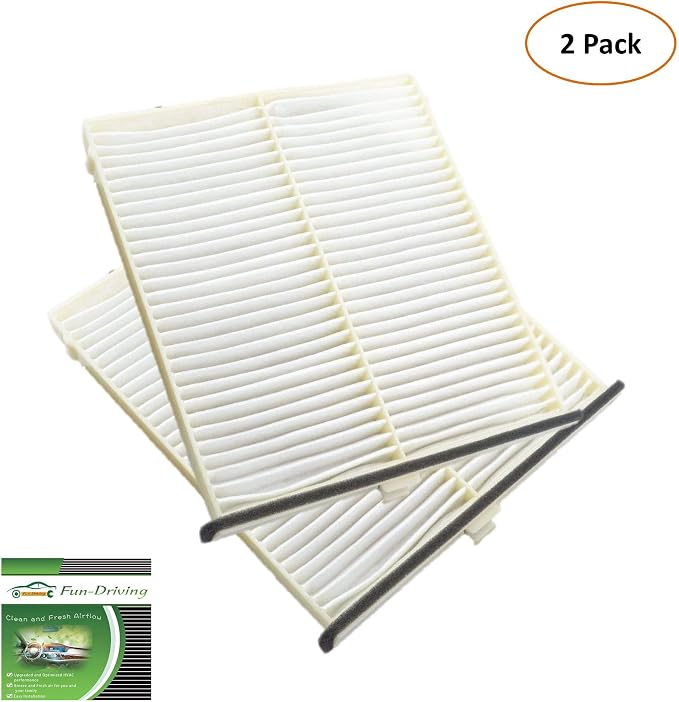 2 Pack White FD811 Cabin air filter - Image 3