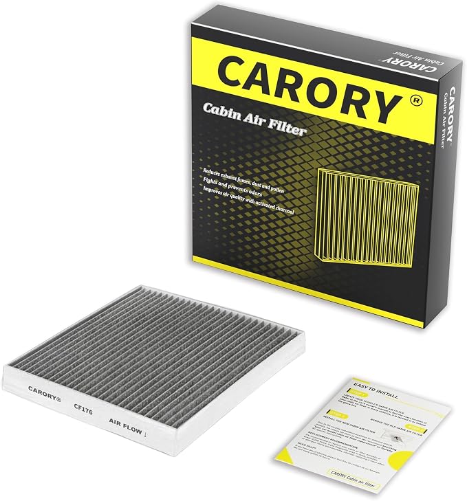 CARORY Cabin Air Filter w/Activated Carbon by Carory