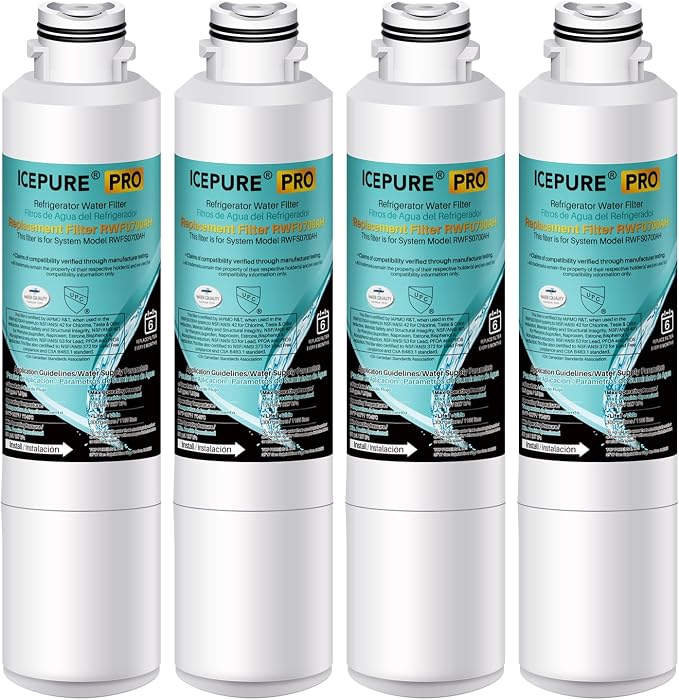 ICEPURE PRO DA29-00020B NSF401&473&53 Samsung Refrigerator Water Filter by ICEPURE