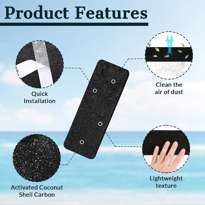 10 Pack Ceiling Fan Filters for Blades - Image 4
