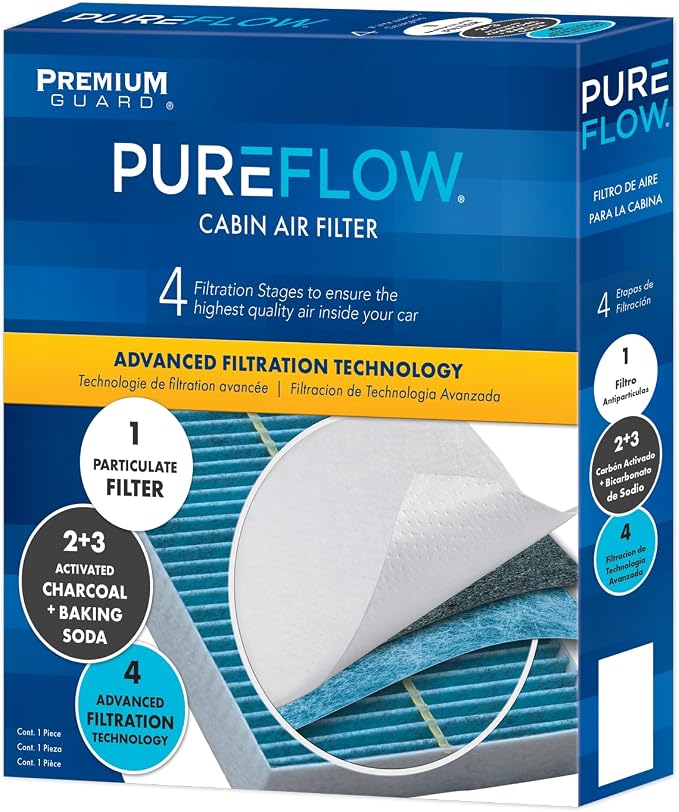 Pureflow Cabin Air Filter PC6067X | Fits 2023-18, 2011 Hyundai Equus G80 - Image 2
