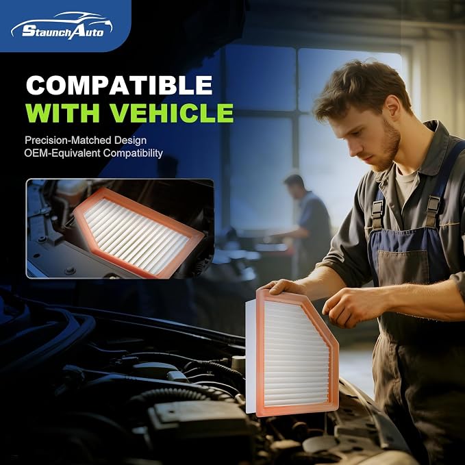 Engine & Cabin Air Filter for 2021 2022 2023 2024 2025 2026 Nissan Rogue Air - Image 5