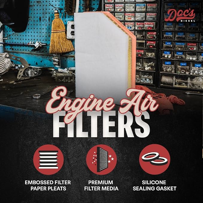 Doc's Diesel Engine Air Filter DPA11888 | Compatible - Image 2
