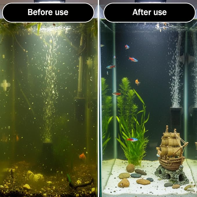 10 Pcs Aquarium Filter Media Bags, 3.9 x 3.9 Inch Fish Tank Fine Mesh Bag - Image 7