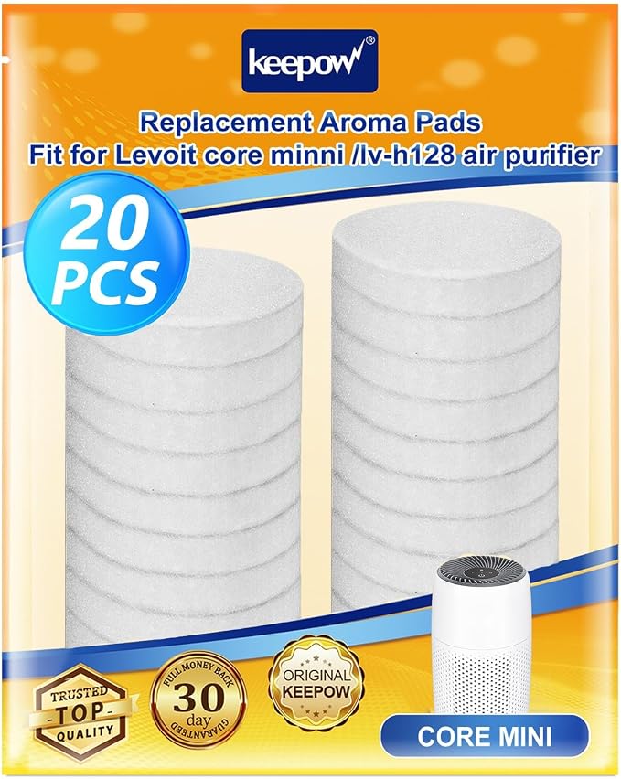 KEEPOW 20 Pack Aroma Pads Refills Compatible by KEEPOW