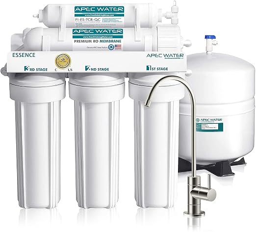 APEC WATER - Reverse Osmosis Water Filter System Essence Series - 5-Stage by APECWaterSystems
