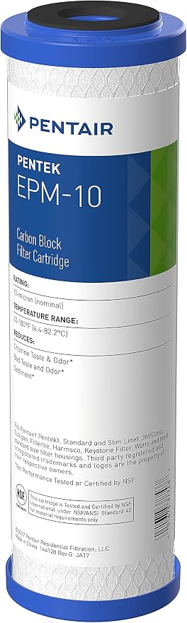 Pentair Pentek EPM-10 Carbon Water Filter, Under Sink Modified Epsilon Carbon by PENTAIRPENTEK
