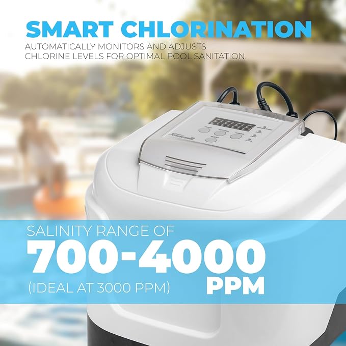 XtremepowerUS Above Ground Pool Salt Water System, Saltwater Chlorinator - Image 3