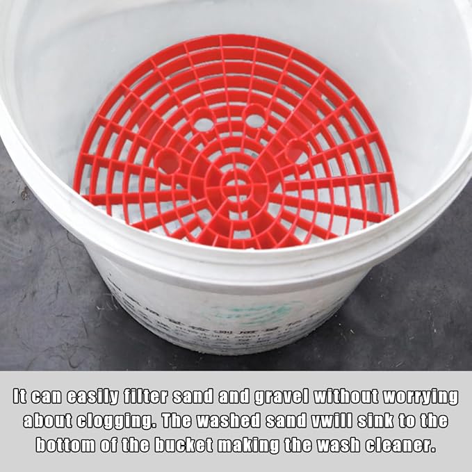 2 PCS Car Wash Bucket Insert, Dirt Guard Bucket Insert Helps Remove Dirt Debris - Image 5