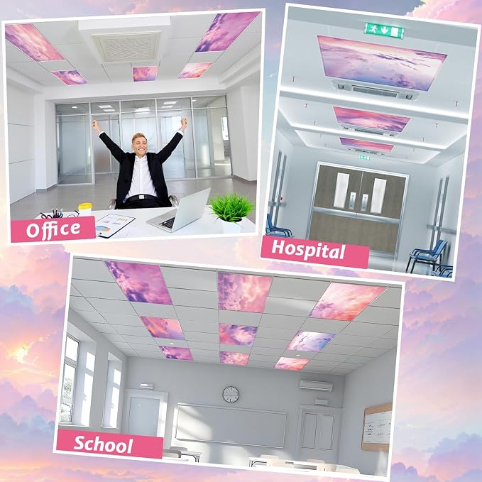 6 Pcs Fluorescent Light Covers - Image 4