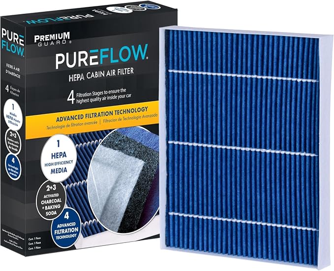 PUREFLOW PC99239HX HEPA Cabin Air Filter | Fits 2017-2020 Hyundai Elantra 1.4L - Image 3