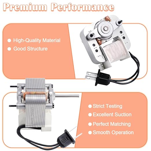 Hiorucet S99080176 99080176 Vent Fan Motor - Image 7