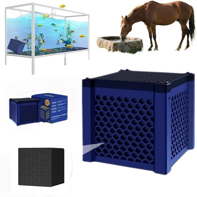 Pure Cube Water Trough Filter, Aquarium Filter, Filternatur Horse Water Trough by Unknown