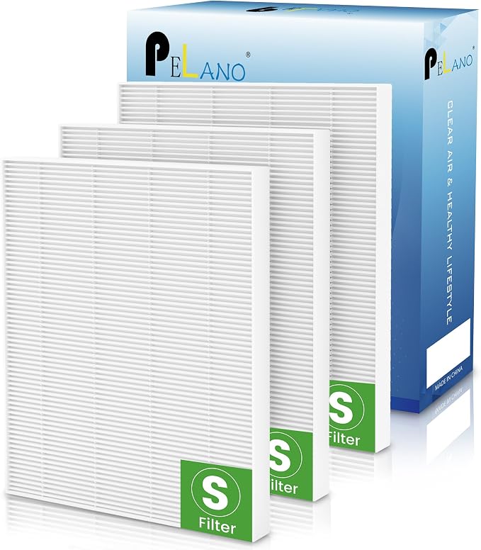 3 Pack C545 HEPA Replacement Filter S Compatible by Pelano