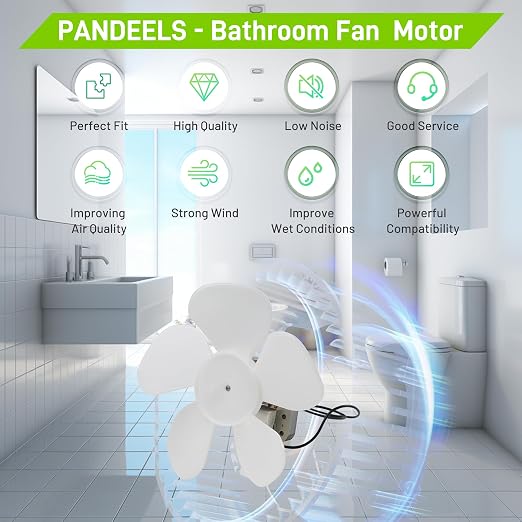 Universal Bathroom Vent Fan Electric Motor S1200A000 by PANDEELS - Image 7