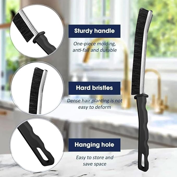 Crevice Cleaning Brush, New Multifunctional Cleaning Brush Tool, Bathroom Gap - Image 2