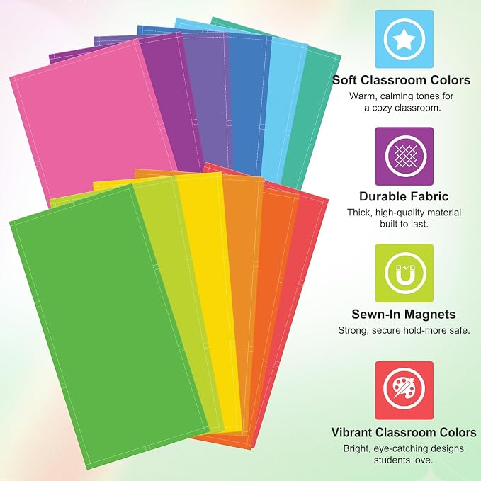12pcs Magnetic Fluorescent Light Covers - Image 3